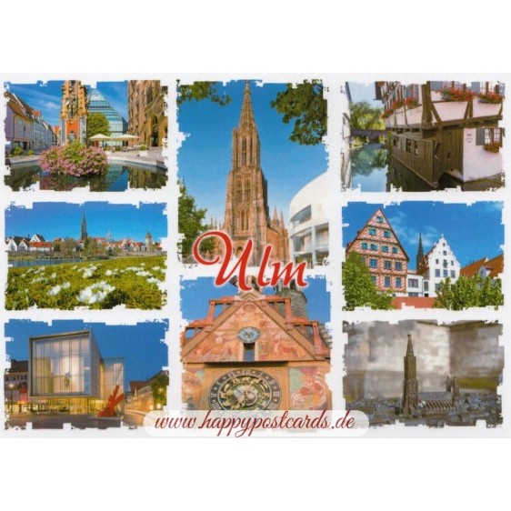 Ulm Multi 3 - Postcard