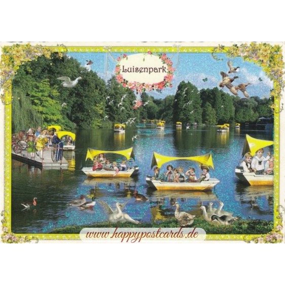 Mannheim - Luisenpark - Tausendschön - Postcard