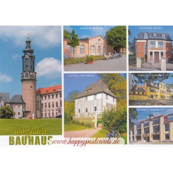 Weimar - Bauhaus - Ansichtskarte