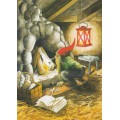 226 - Dwarf makes fire - Löök  Postcard