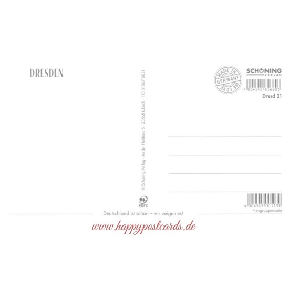 Winterliches Dresden - HotSpot-Card