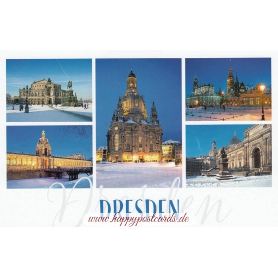 Snowy Dresden - HotSpot-Card