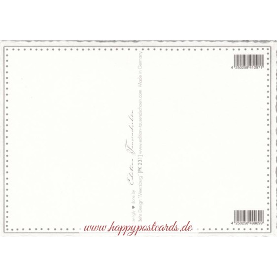 Bodensee - Meersburg - Tausendschön - Postkarte