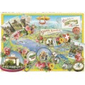 Bodensee - Meersburg - Tausendschön - Postkarte