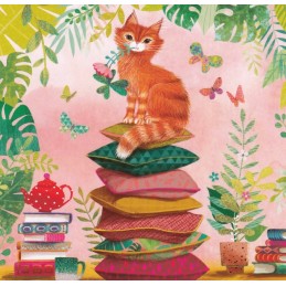 Cat - Mila Marquis Postcard
