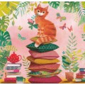 Katze - Mila Marquis Postkarte