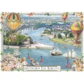 Koblenz - Deutsches Eck - Tausendschön - Postkarte