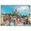 Paris - View to Sacré Coeur - Tausendschön - Postcard