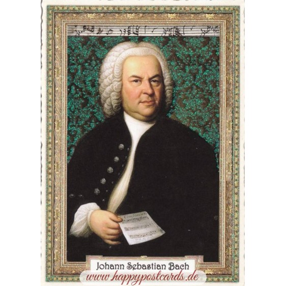 Johann Sebastian Bach - Tausendschön - Postcard