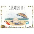 Strandperle - de Waard Postkarte