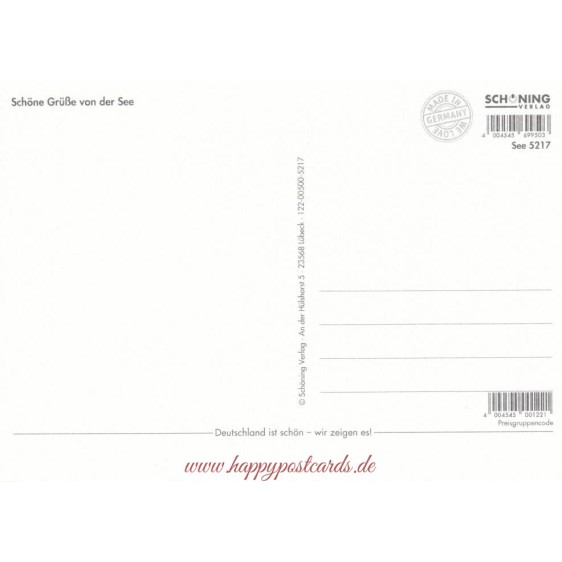 Hafensänger - de Waard Postkarte