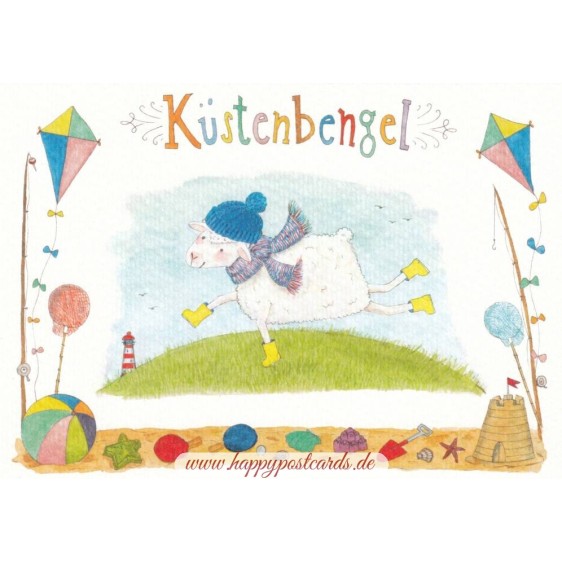 Küstenbengel - de Waard postcard