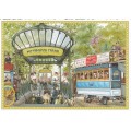 Paris - Metro - Tausendschön Postcard