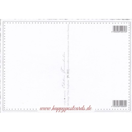 Wien - Burg Theater - Tausendschön - Postkarte