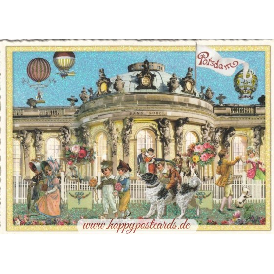 Potsdam - Sans Souci - Tausendschön - Postcard