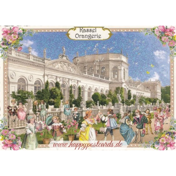 Kassel - Orangerie - Tausendschön - Postcard