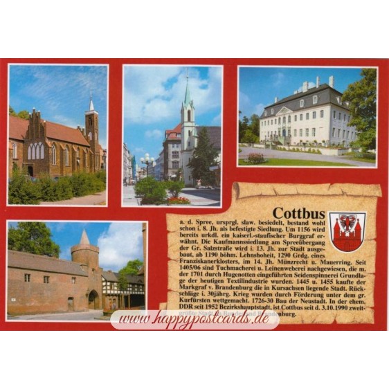 Cottbus - Chronicle - Viewcard