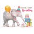 Alles Liebe zum Geburtstag - Elephant - Carola Pabst Postcard