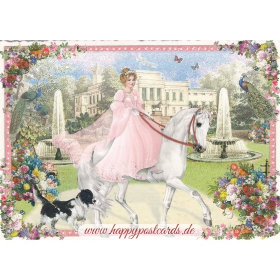 Prinzessin - Tausendschön - Postkarte