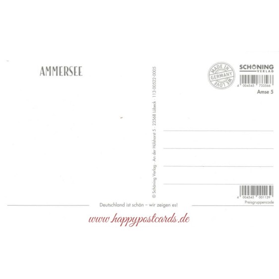 Ammersee - HotSpot-Card