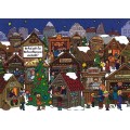 Wo hat sich der Weihnachtsmann versteckt? - Christmas Postcard