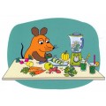 Smoothiemaker - Maus - Postkarte