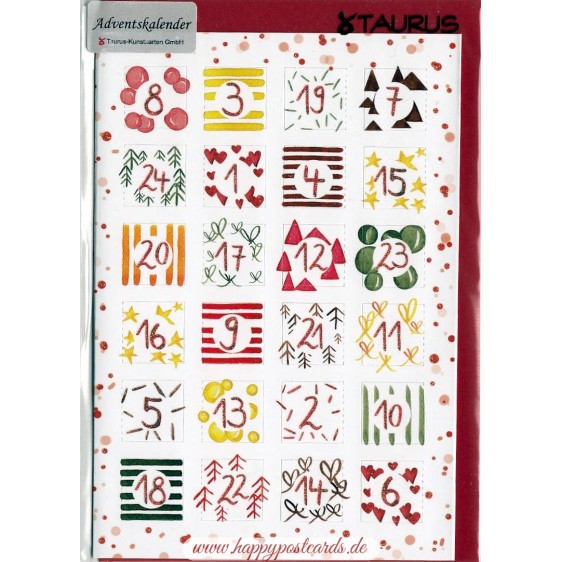 Muster - Adventskalender