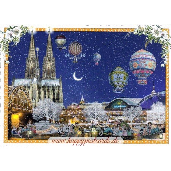 Cologne - Christmas - Tausendschön - Postcard
