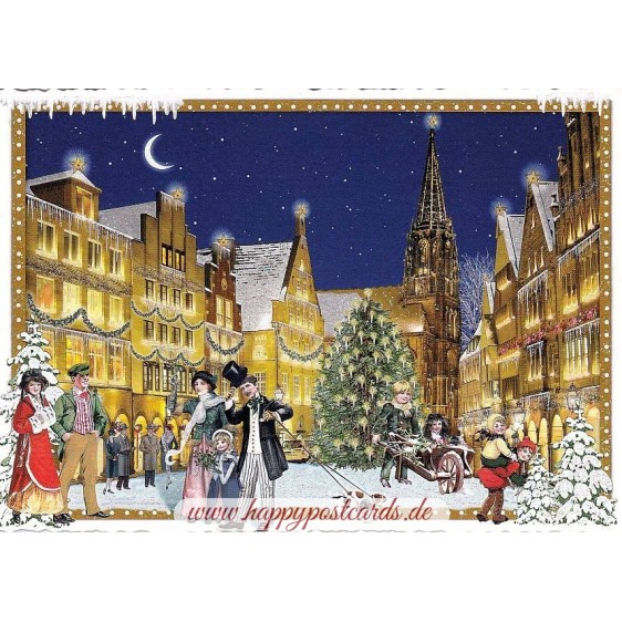 Münster - Weihnachten - Tausendschön - Weihnachtskarte
