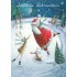 Fröhliche Weihnachten - Skating - Christmas - Postcard