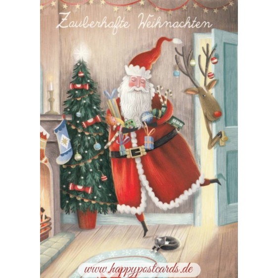 Zauberhafte Weihnachten - Christmas - Postcard