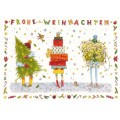 Frohe Weihnachten - Preparations - de Waard postcard