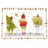 Frohe Weihnachten - Preparations - de Waard postcard