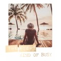 The right kind of busy - Travel Memories Postcard