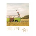 Eins, zwei, frei - Travel Memories - Postkarte