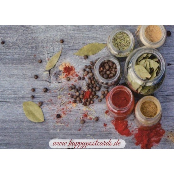 Spices - Postcard