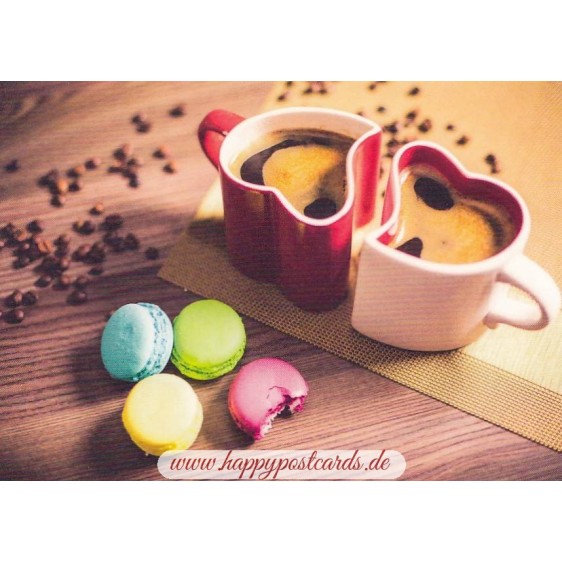 Kaffeepause - Postkarte