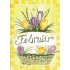 Februar - Crocuses - Monthly Postcard