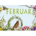 Februar - Carola Pabst - Monats-Postkarte