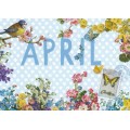 April - Carola Pabst - Monats-Postkarte