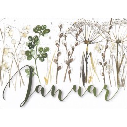 Januar - Kerstin Heß - Monthly Postcard