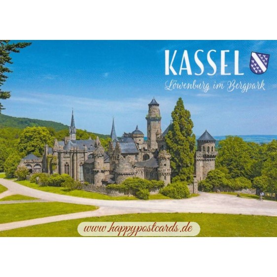 Kassel Löwenburg im Bergpark - Ansichtskarte