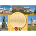 Karlsruhe - Yellow Chronicle - Viewcard