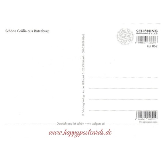 Ratzeburg - Ansichtskarte