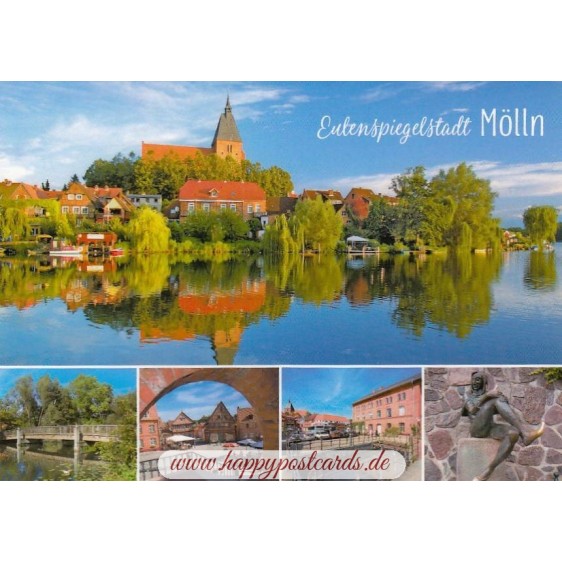 Mölln - Multi - Viewcard