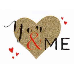 You & Me - Postkarte