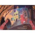 Happy Postcrossing Postkarte - Postkarte