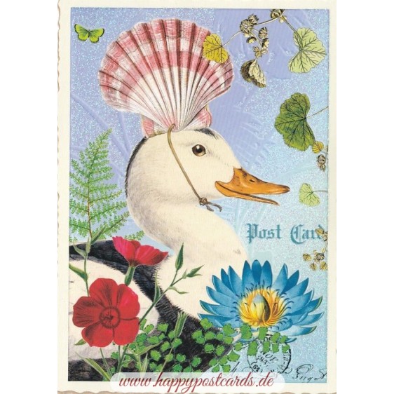 Duck - Tausendschön - Postcard