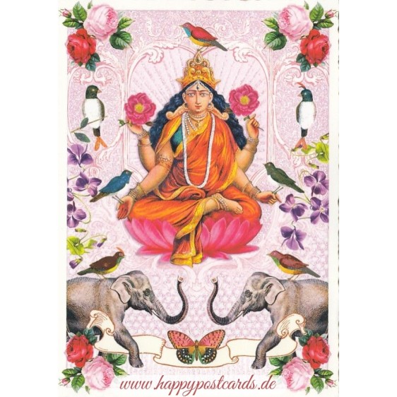 Lakshmi - Tausendschön - Postkarte