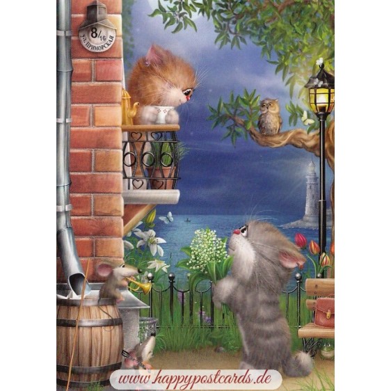 First Love - Alexey Dolotov - Postcard
